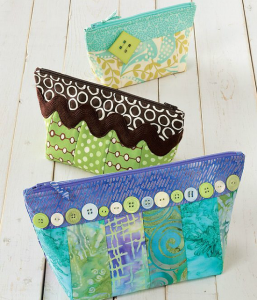 Play with Fabrics and Trim for Delightful Bags - Quilting Digest