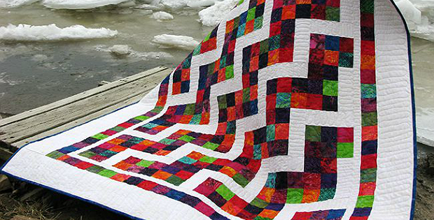 Confetti Steps Quilt Pattern