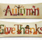 Autumn and Give Thanks Pillow Patterns