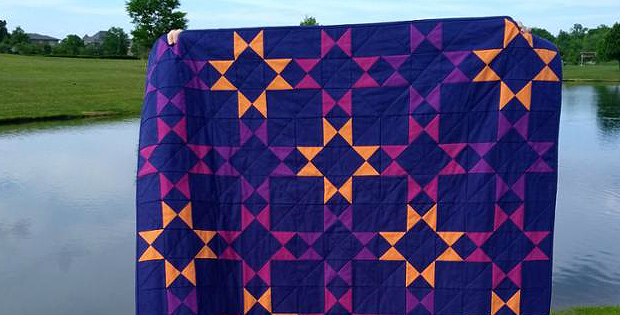 Midnight Stars Quilt Pattern