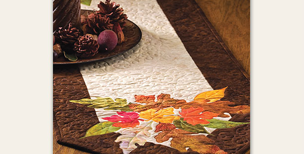 Shades of Autumn Table Runner Pattern