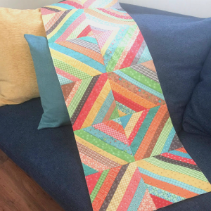 Make an Easy Runner from Scraps - Quilting Digest