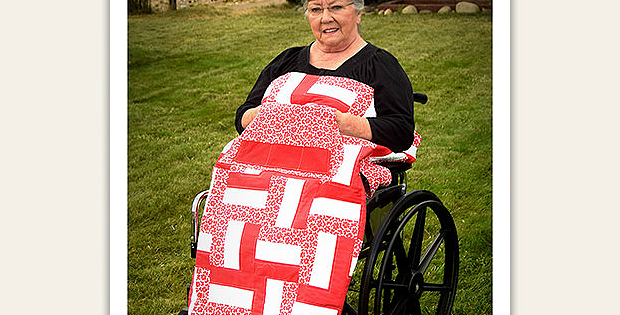 Holding Your Own Wheelchair Quilt Pattern