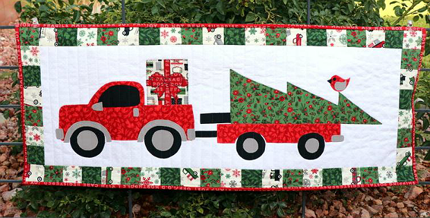 Christmas Is Coming Table Runner Pattern