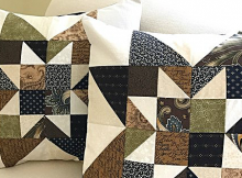 Cottage Star Pillows Pattern