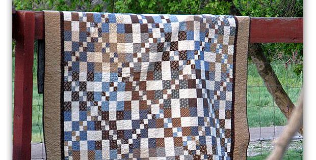 Diamonds on the Run Quilt Pattern