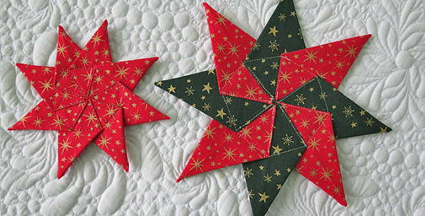 Fabric Star Ornament Tutorial