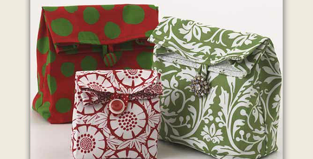 Lunch Sack Gift Bags Pattern
