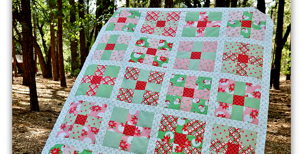 Uneven 9-Patch Quilt Pattern