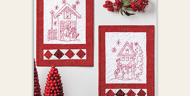 Blizzard Buddies Wall Hanging Pattern