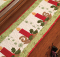 Christmas Candle Table Runner Pattern