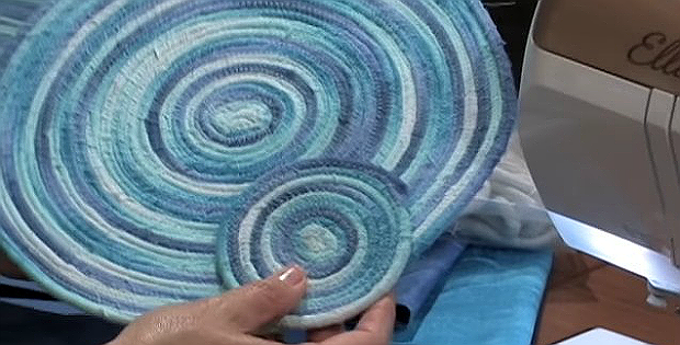 Learn how to make quick coiled fabric projects