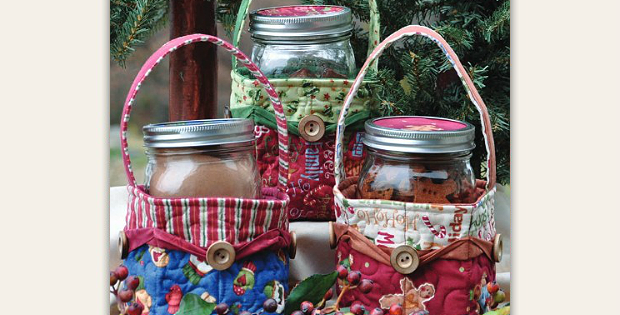 Mason Jar Baskets Pattern