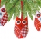 Owl Christmas Tree Decorations Pattern