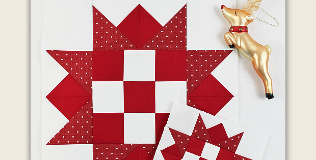 Reindeer Games Quilt Block Tutorial