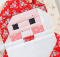 Santa Claus Quilt Block Pattern