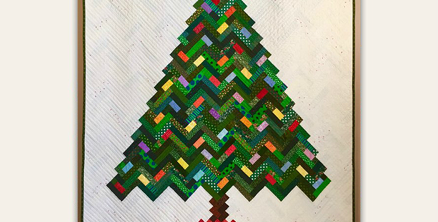 New Slant on Christmas Quilt Pattern