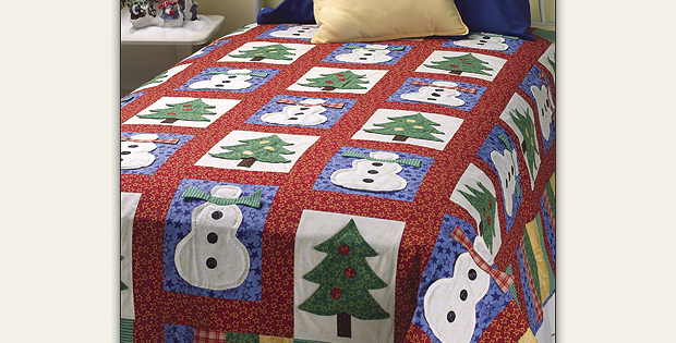 Visions of Snowmen Quilt Pattern