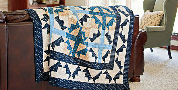 Crossing Point Quilt Pattern
