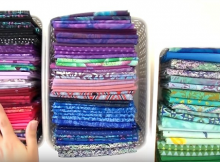 Sort, Fold and Store Your Fabric the KonMarie Way