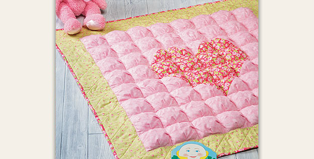 Puffy Heart Quilt Pattern