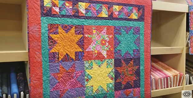 Kaffe Stars Quilt Pattern