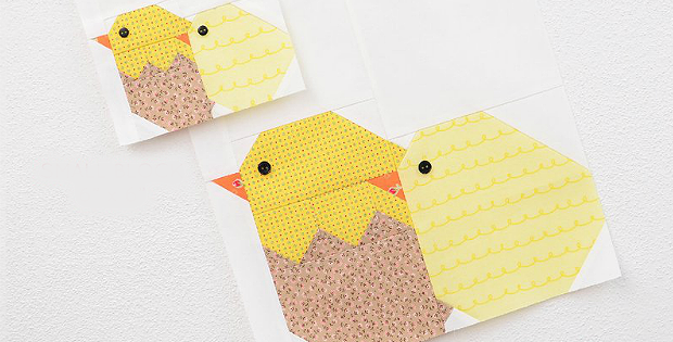 Five Sweet Quilt Blocks for Easter and More