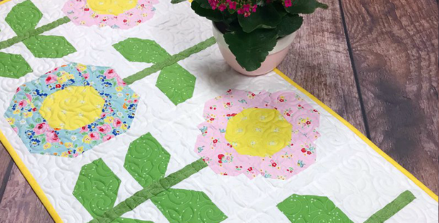 Simply Spring Table Runner Pattern