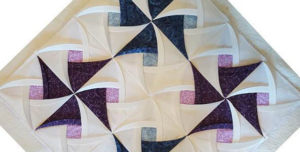 Pinwheel Surprise Quilt Block Pattern