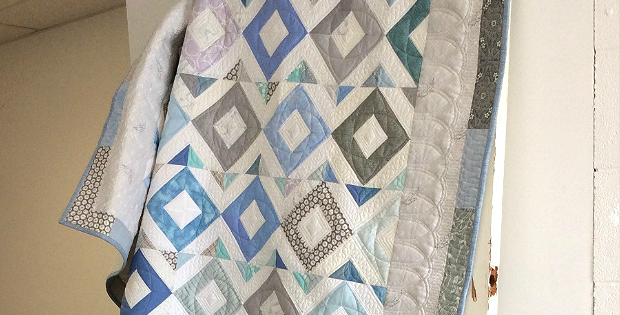 Seaglass Mosaic Quilt Pattern