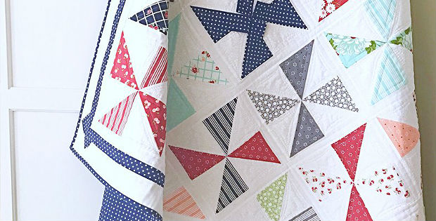 Pinwheels and Polka Dots Quilt Pattern