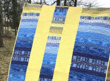 Sunshine on a Cloudy Day Quilt Tutorial
