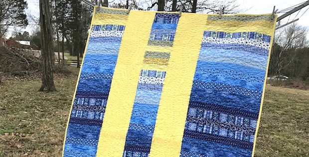 Sunshine on a Cloudy Day Quilt Tutorial