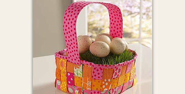Woven Easter Basket Pattern