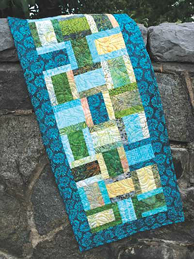 Start with Charm Squares for an Easy Table Quilt - Quilting Digest