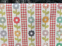 Gingham Garden Quilt Pattern
