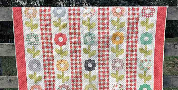 Gingham Garden Quilt Pattern