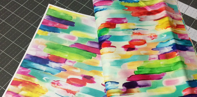 Audition Fabric for a Block Without Cutting It First