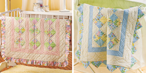 Choose Between Two Finishes for a Sweet Baby Quilt - Quilting Digest