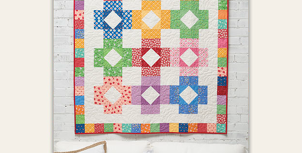 Color Blocks Quilt Pattern