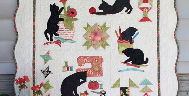 Kitty Craft Wall Hanging Quilt Pattern