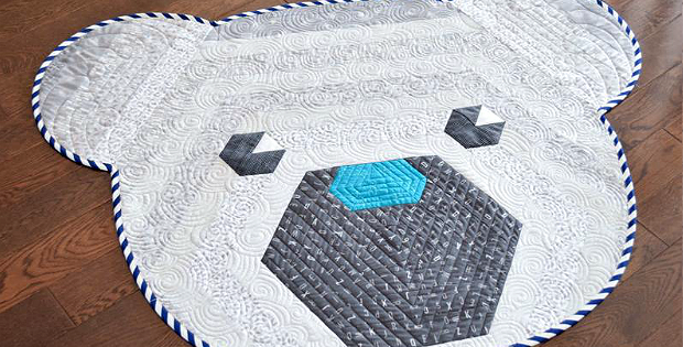 Cuddles The Hexi Bear Rug Pattern