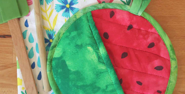 Watermelon Potholder Tutorial