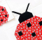 Ladybug Quilt Block Pattern