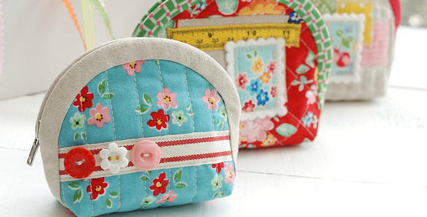 Quilted Notions Pouch Sewing Pattern
