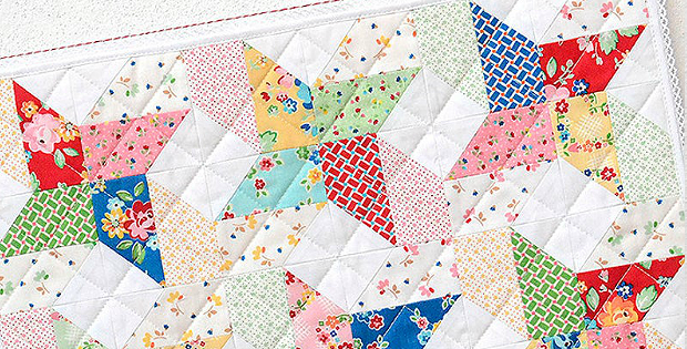 Sweet Trellis Mini Quilt Pattern