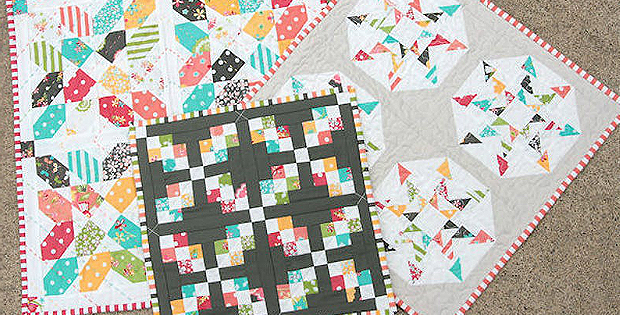 Sweetness Mini Quilt Trio Pattern