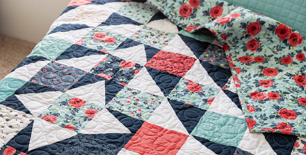 Rose Garden Quilt Tutorial