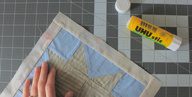 Baste with a Glue Stick for Precise Seams