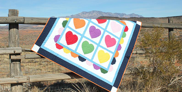 Color Me With Love Quilt Pattern